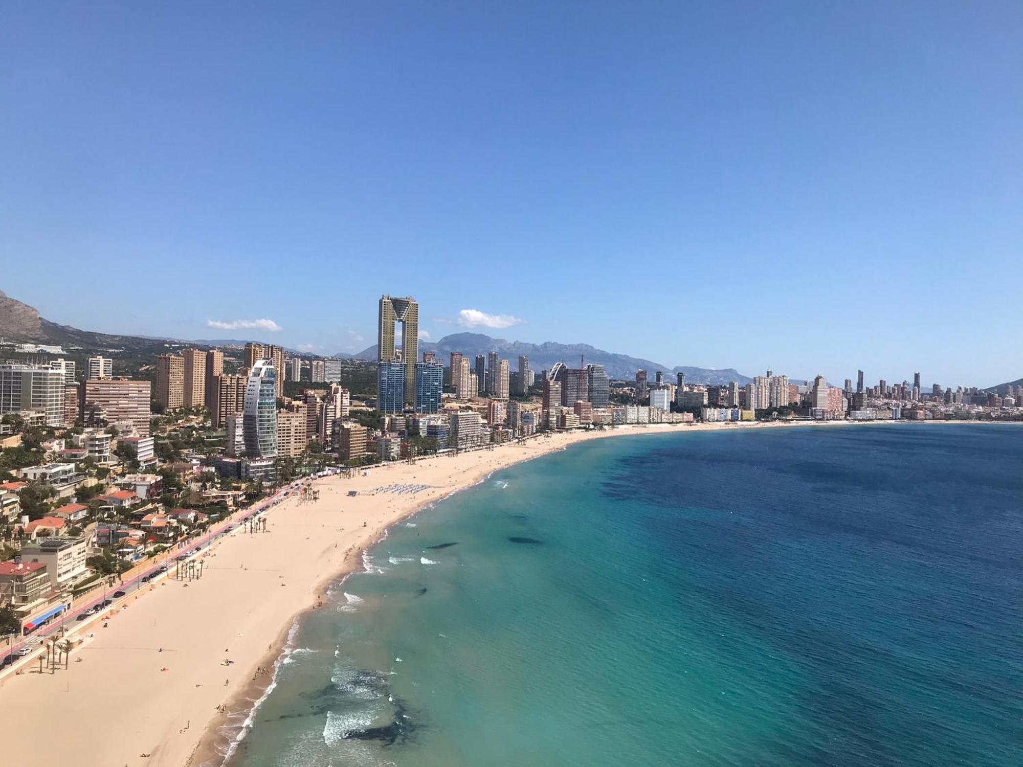 Apartamento Frente Al Mar Benidorm Eksteriør billede
